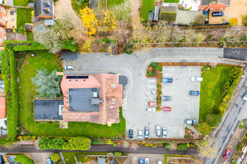Aerial view of the site