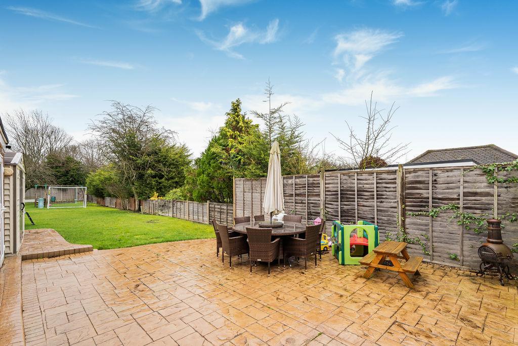 Rear garden