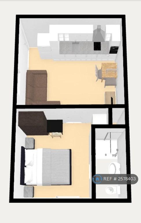 Full Floor Plan With Furniture Arrangement