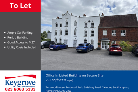 Office to rent, Salisbury Rd Calmore SO40 2RW