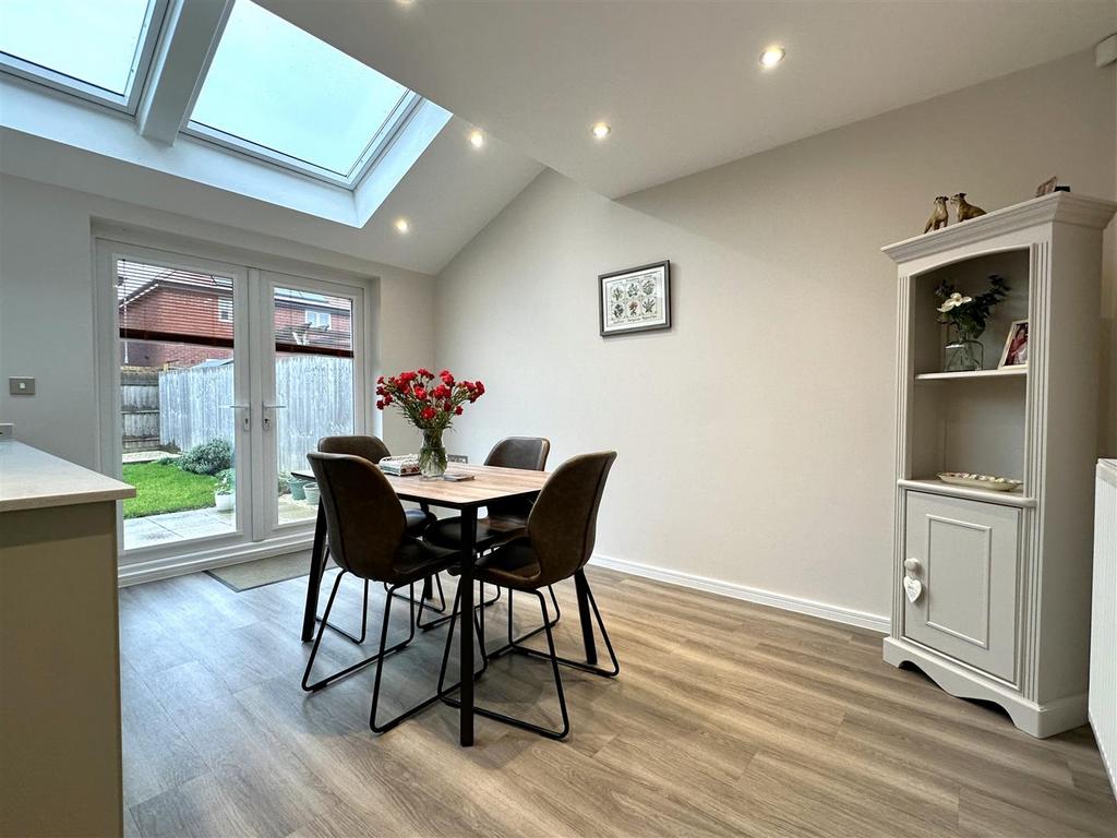 Dining Area With French Doors 387