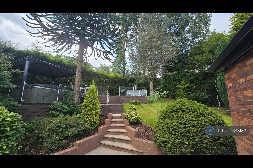 Rear Garden With Pennine View