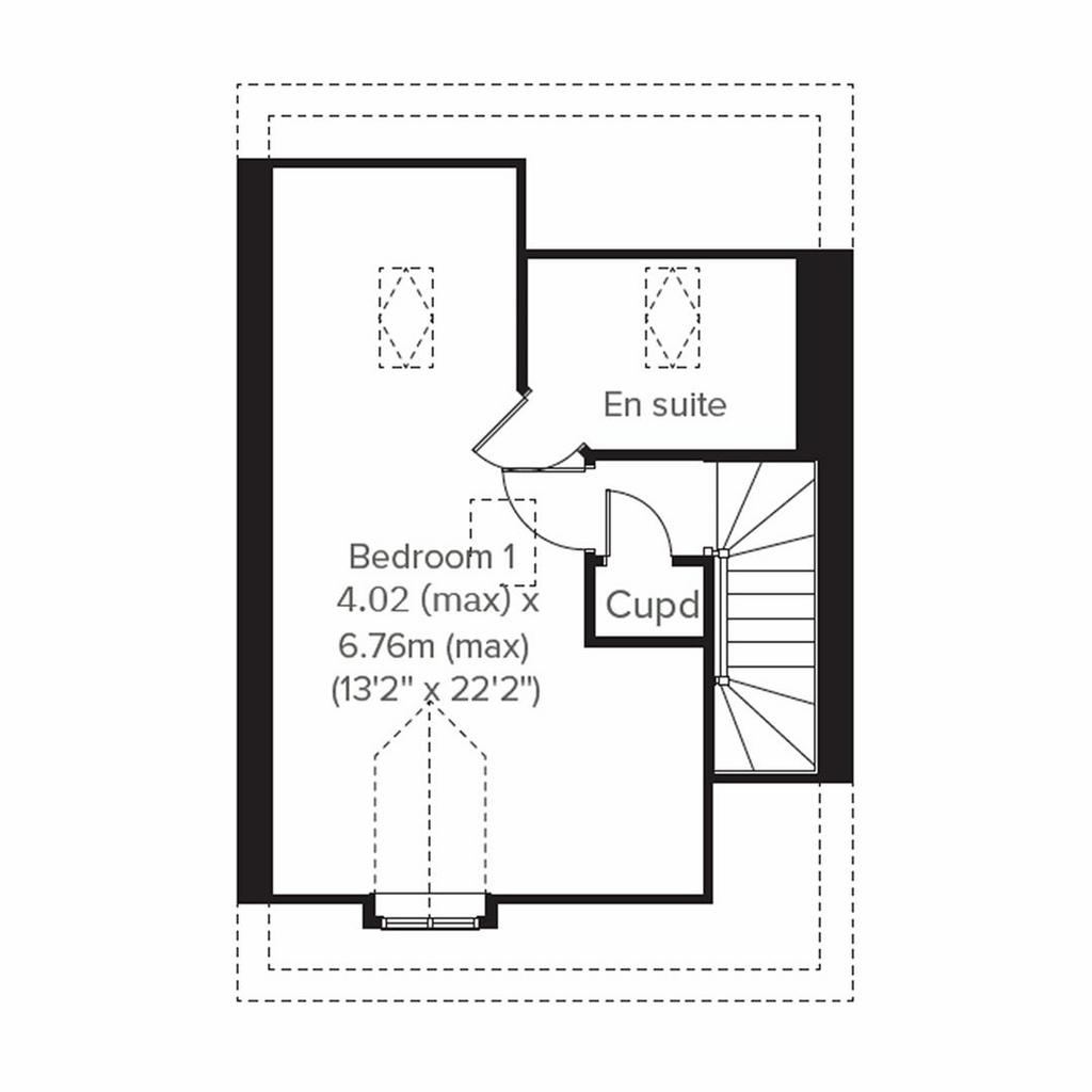 Second floor floorplan