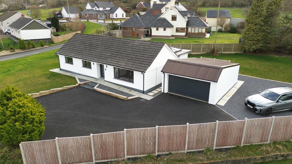 Parking and driveway