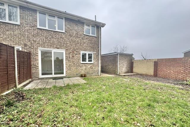 Rear of house