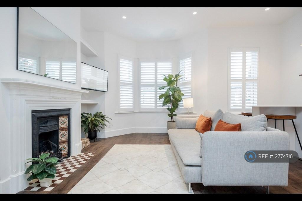 Period Fireplace And Hd Smart Tv