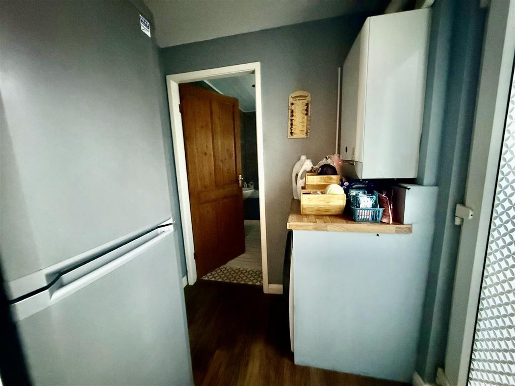 Rear hallway