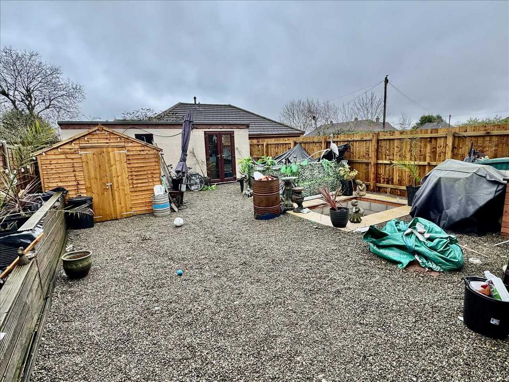 Rear garden