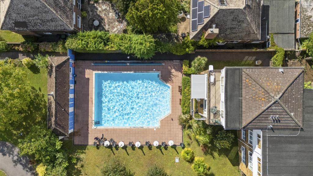 Aerial Swimming Pool View