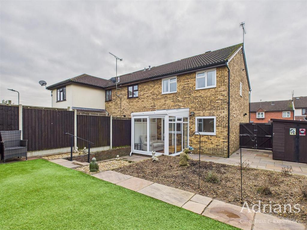 Rear of property