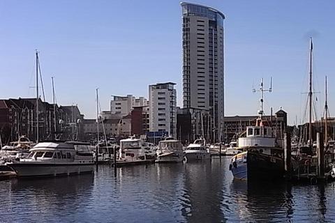 1 bedroom flat to rent, 48 Meridian TowerSwansea