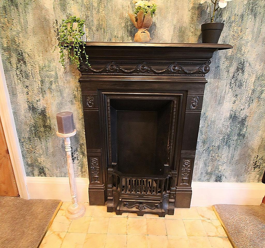 Featured fire place