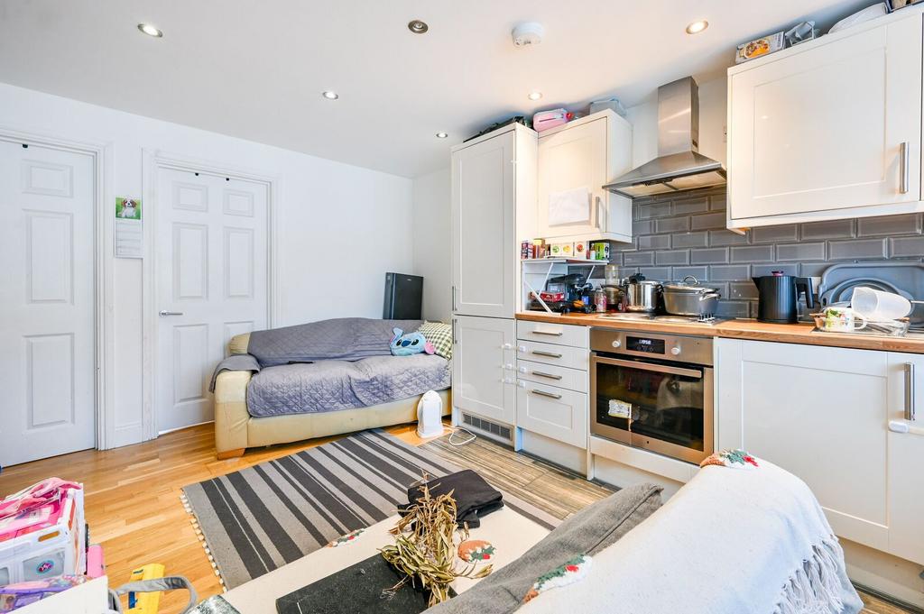 Open-plan living area, open plan living