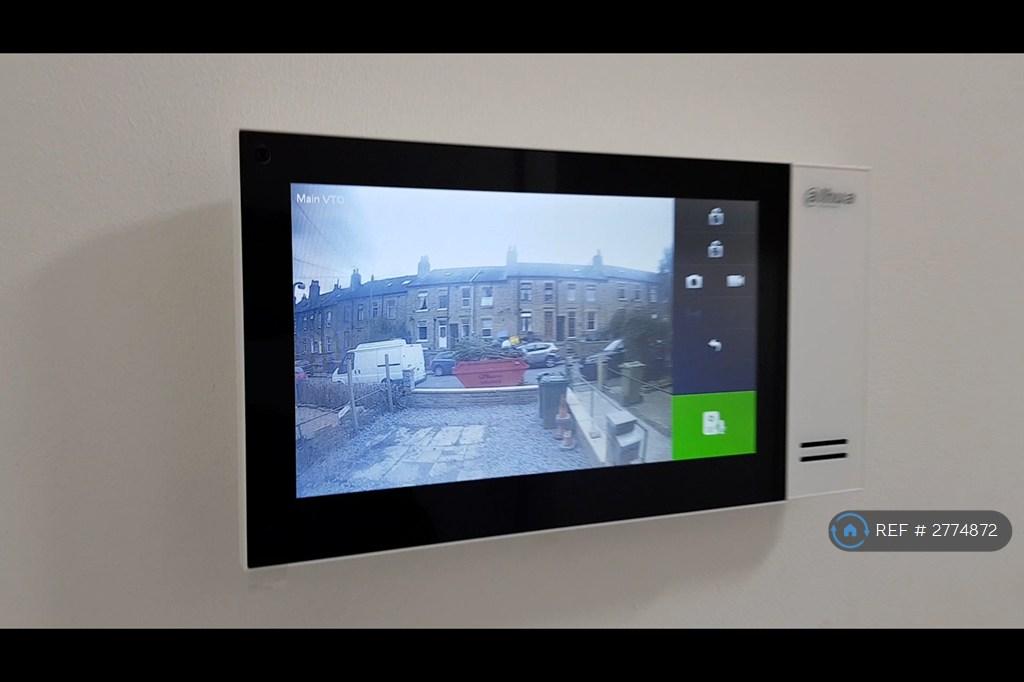 In Flat Security Video Screen