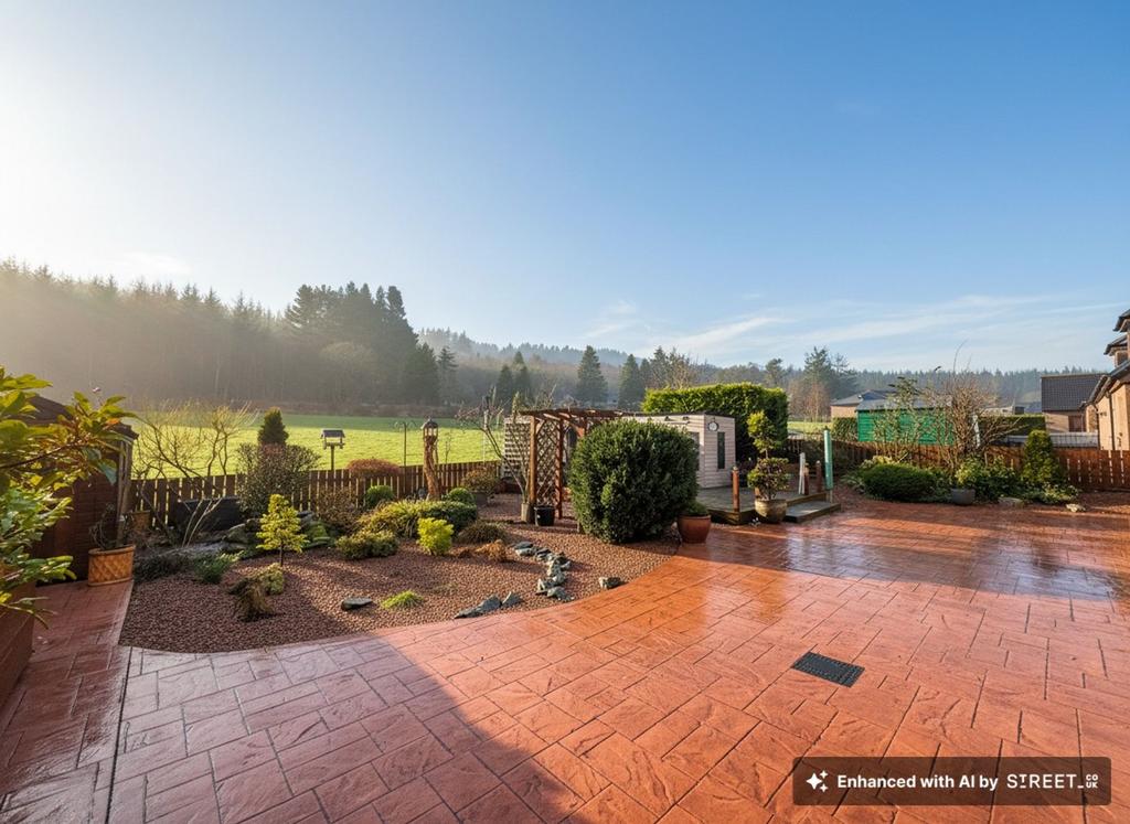 Rear garden
