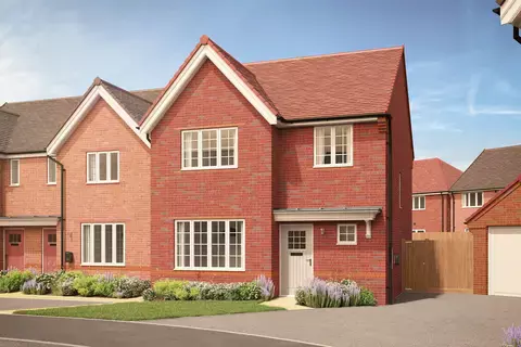 4 bedroom detached house for sale, Plot 223, The Hallam at Evergreen Parade, TA6, King’s Drive TA6