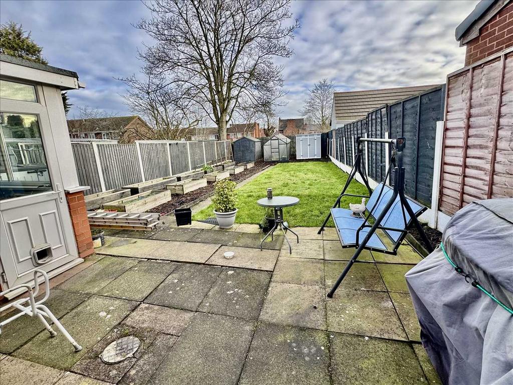 Rear garden