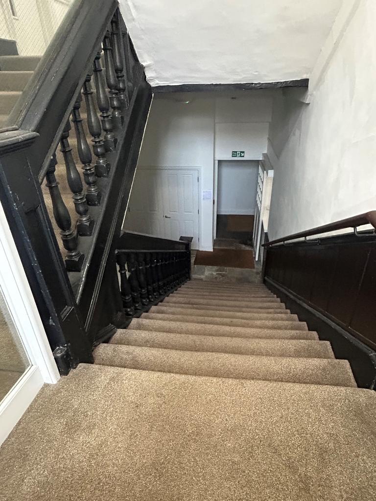 Stairs to first floor