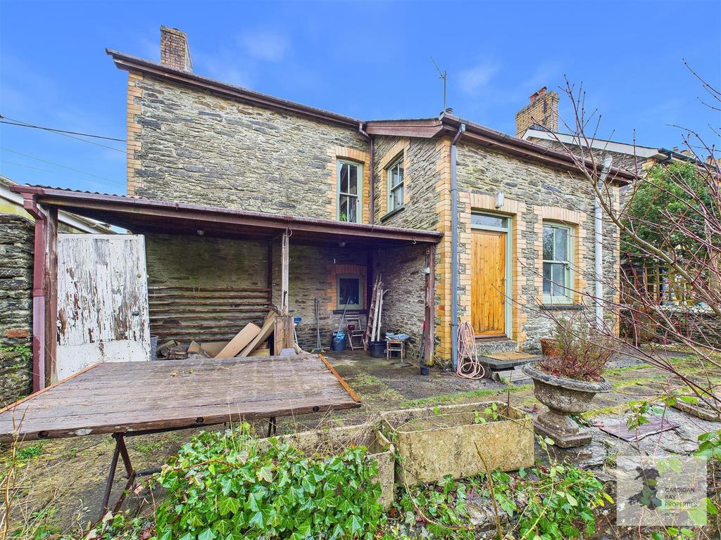 Rear of house