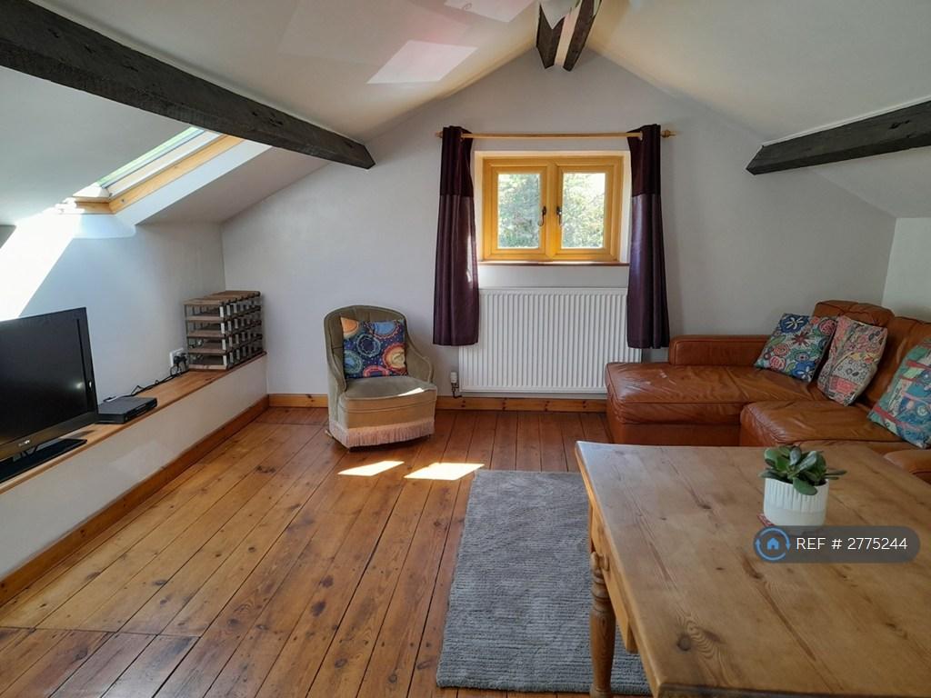 Lounge With Window View To Garden