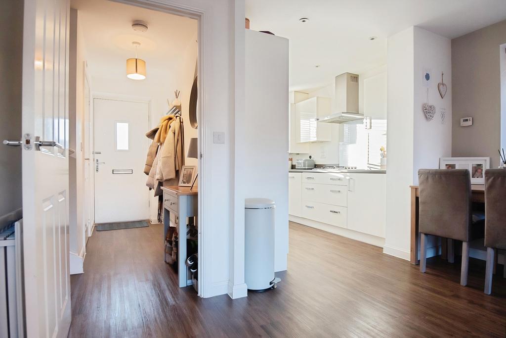 Hallway and Living Space