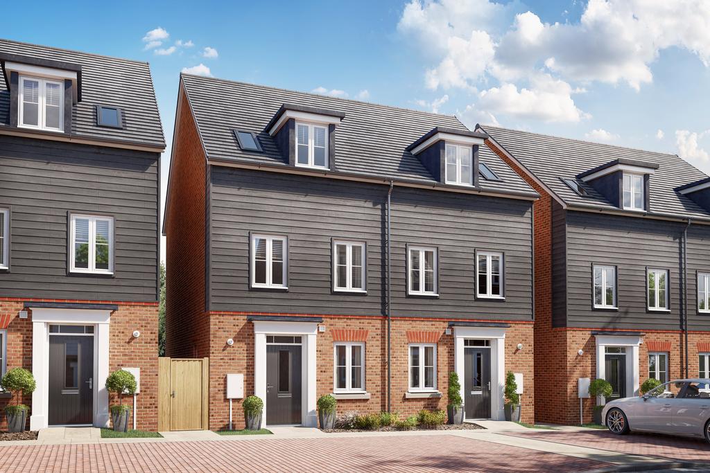 Outside view of the 3 bedroom Greenwood Plots...