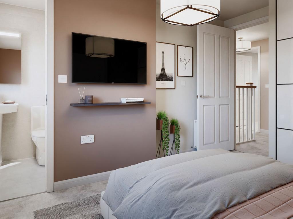 Image of bedroom in 4 bedroom Glamis house type