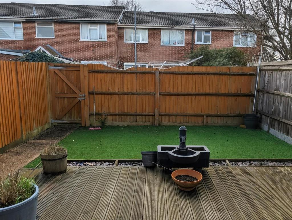 Rear garden