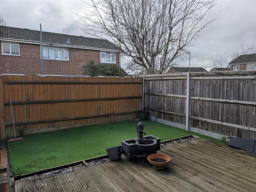 Rear garden