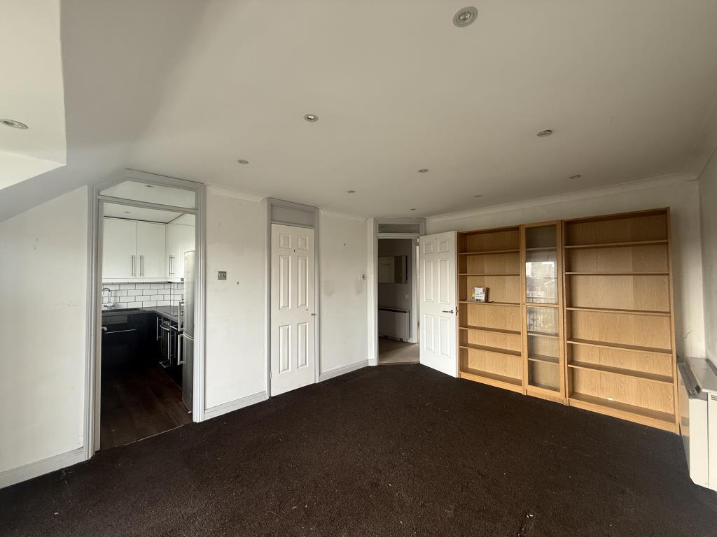 Living room and kitchen entrance