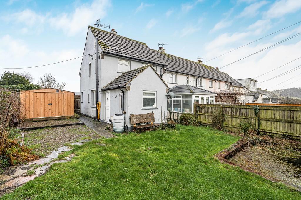 Rear of property