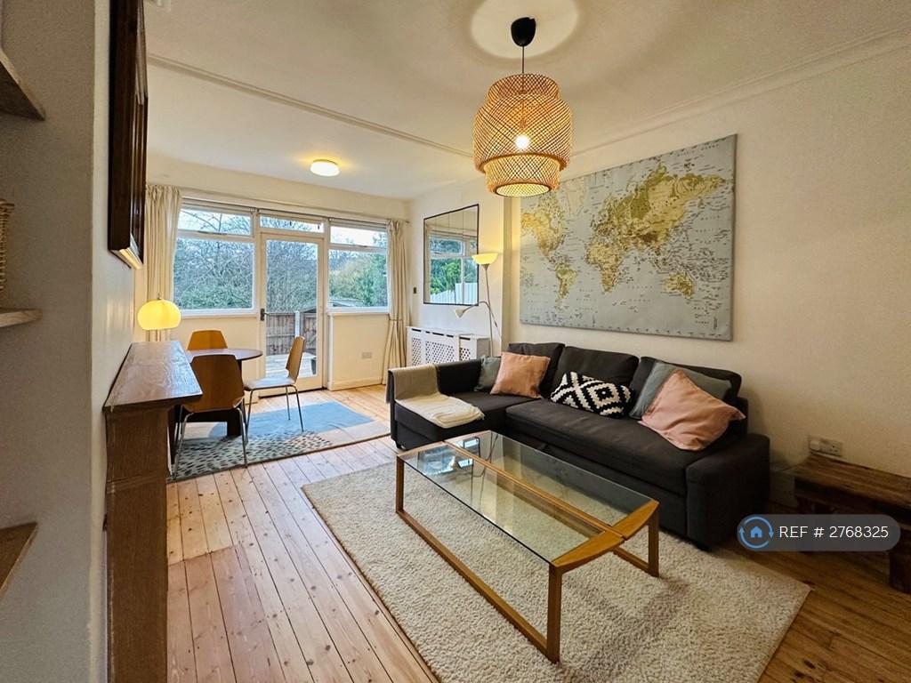 Spacious Reception Room With Original Pine Floors