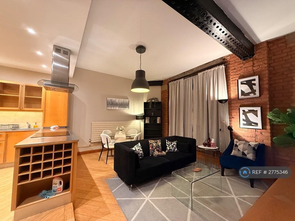 Open Plan Living Room & Kitchen