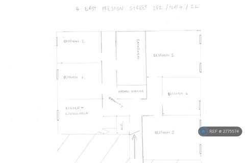 5 bedroom flat to rent, East Preston Street, Edinburgh, EH8