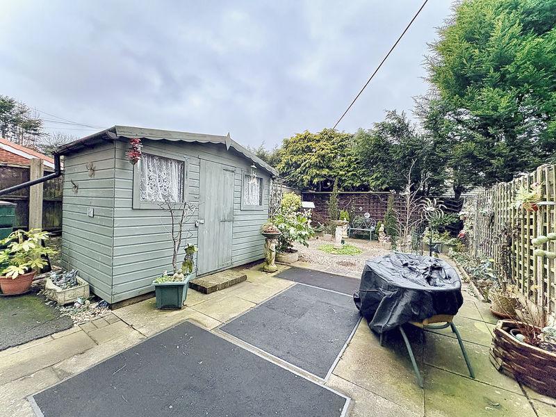 Rear garden