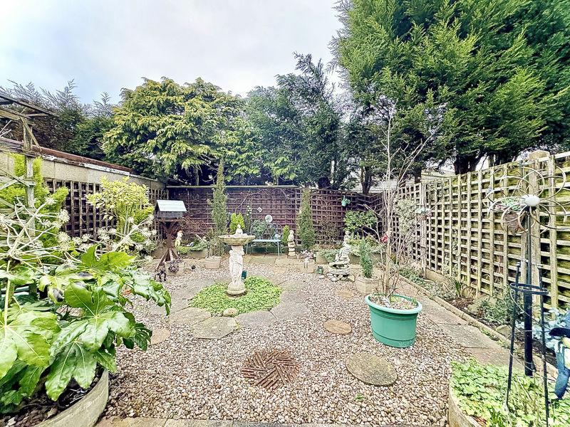 Rear garden