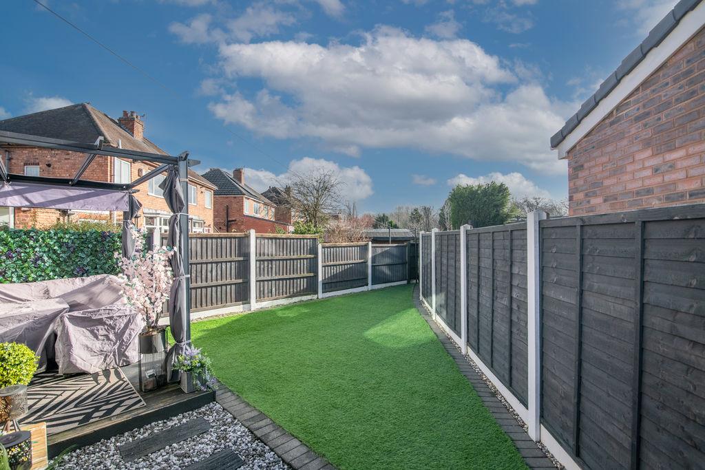 Rear garden