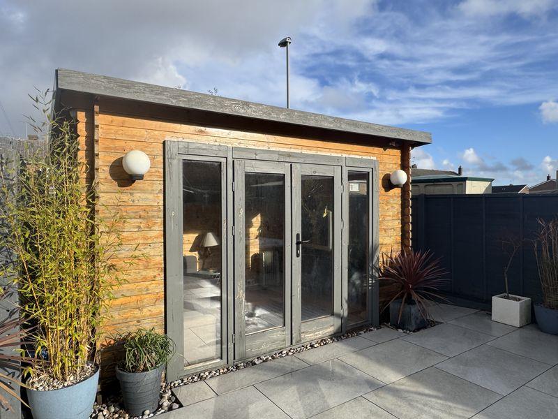 Outside Shed