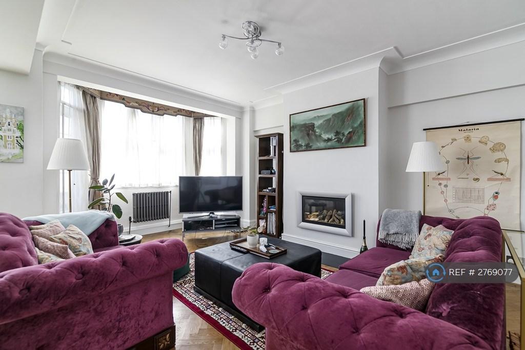 Main Living Room With Working Gas Fireplace
