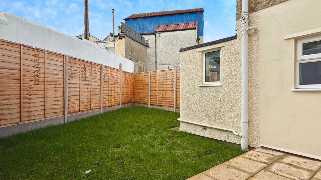 Rear garden