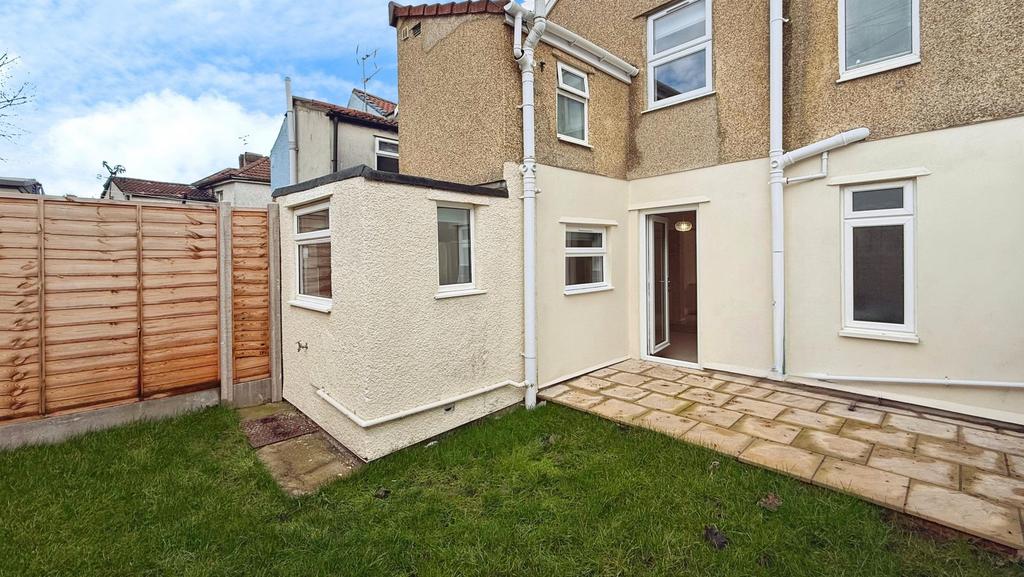 Rear garden