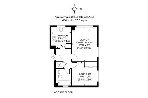 1 bedroom apartment to rent, Southwood Avenue, Woking GU21
