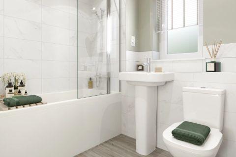 Typical bathroom