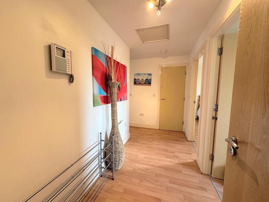 Private entrance hallway