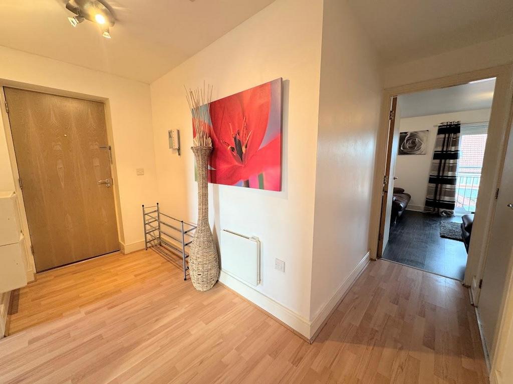 Private entrance hallway