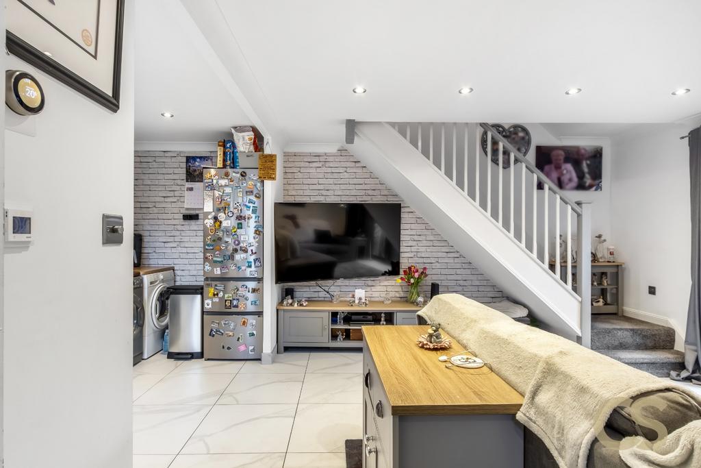 Open-plan living area, open plan living