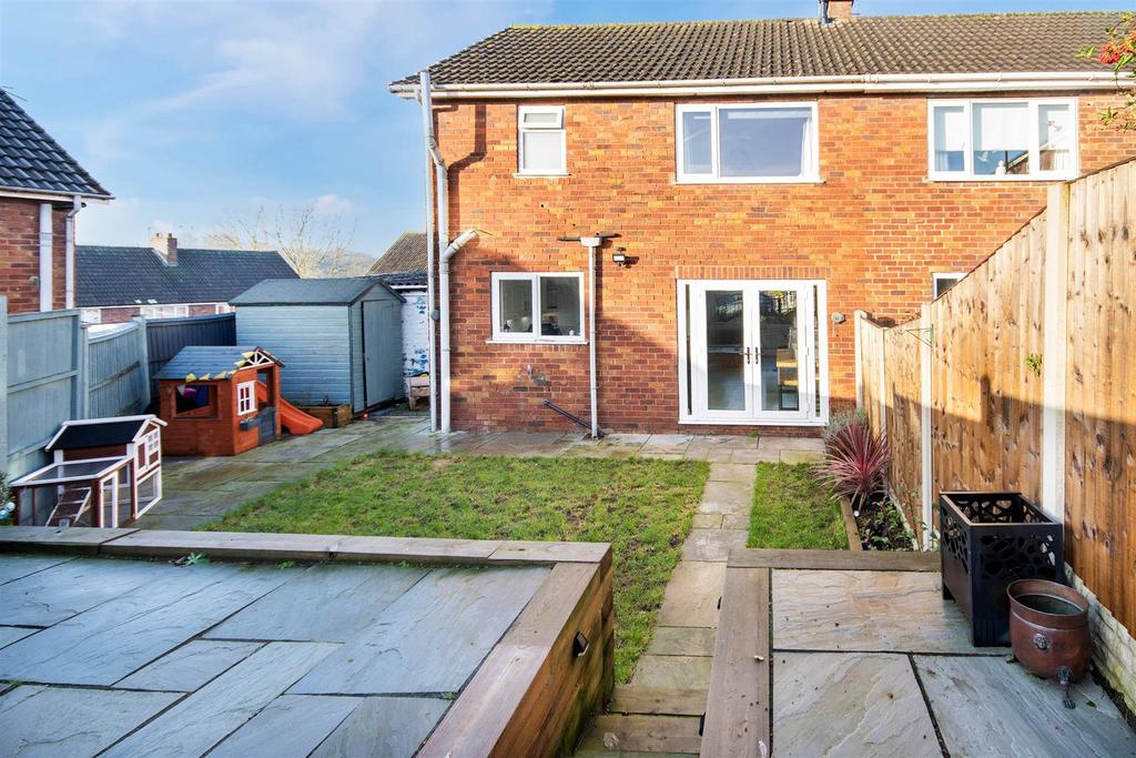 Rear of Property