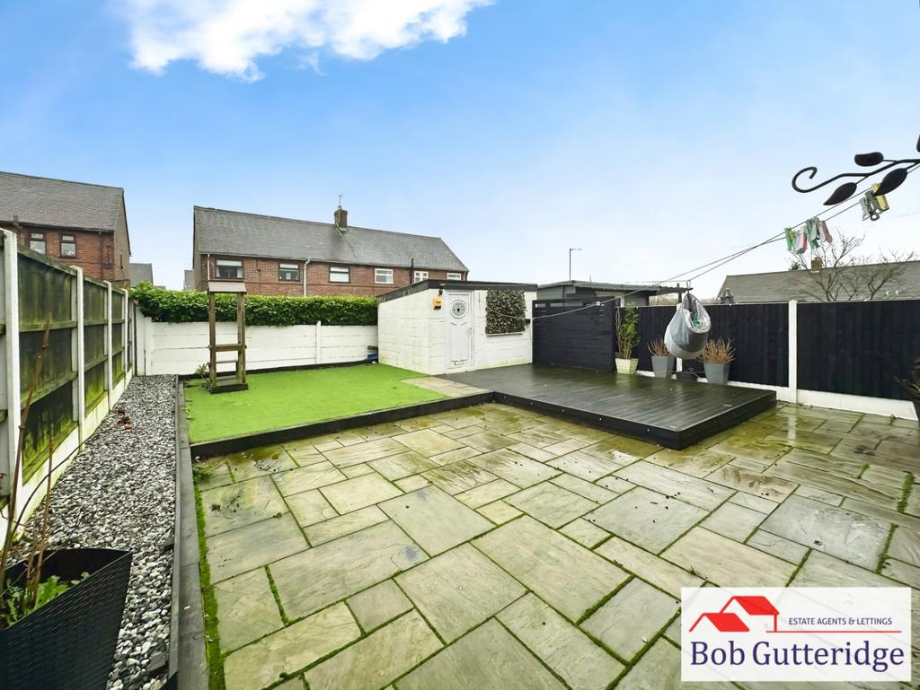 Enclosed rear garden