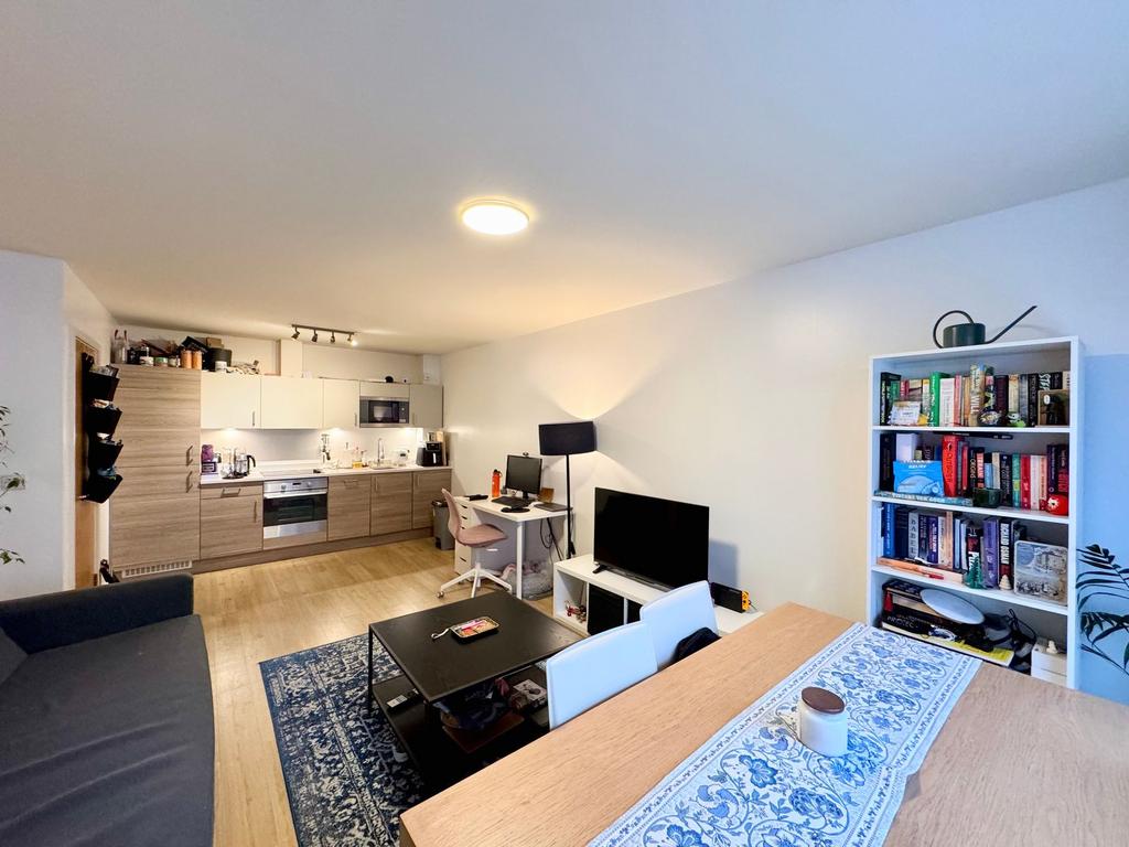 Open plan lounge/kitchen/dining area