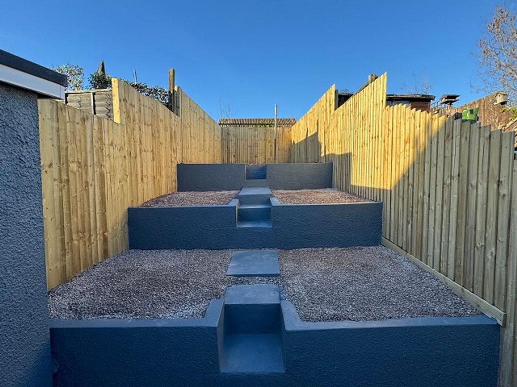 Rear garden